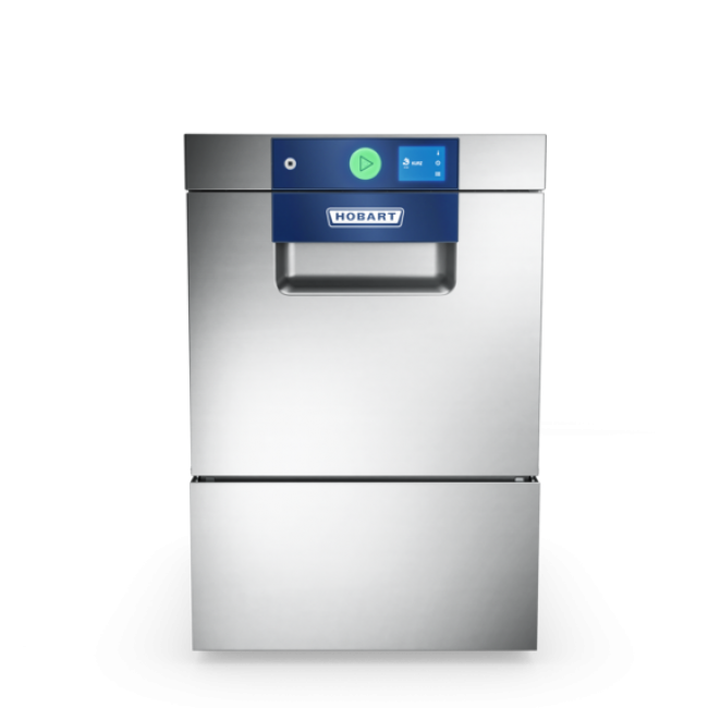 Het compacte model voor professioneel gebruik. Met een waterverbruik van slechts 1.9L per wasbeurt is het de zuinigste glazenwasmachine op de markt. Rek afmeting 400 x 400 mm, installatiehoogte 700 mm.